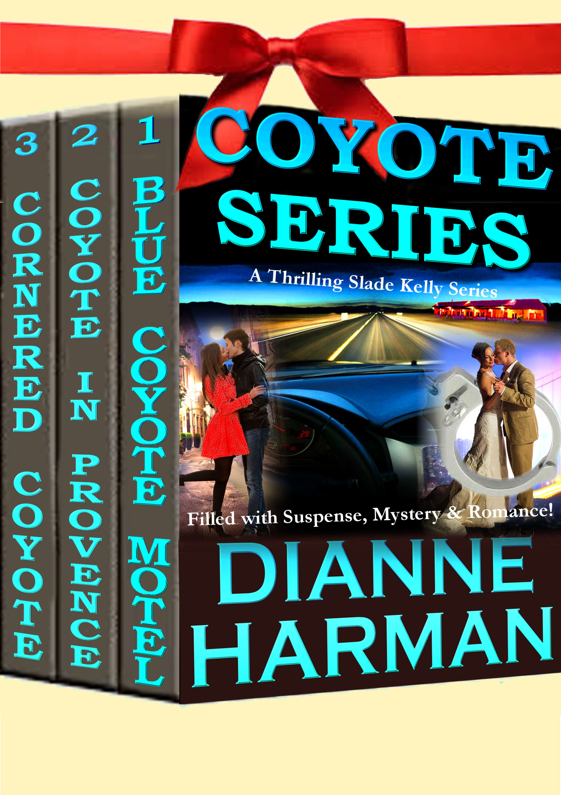 Blue Coyote Motel by Dianne Harman
